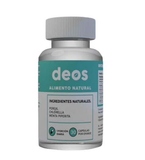 Deos Natural – Desodorante Interno Natural 30 Cápsulas