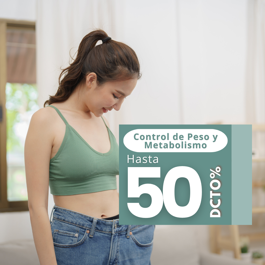 Control de Peso y Metabolismo con Descuento
