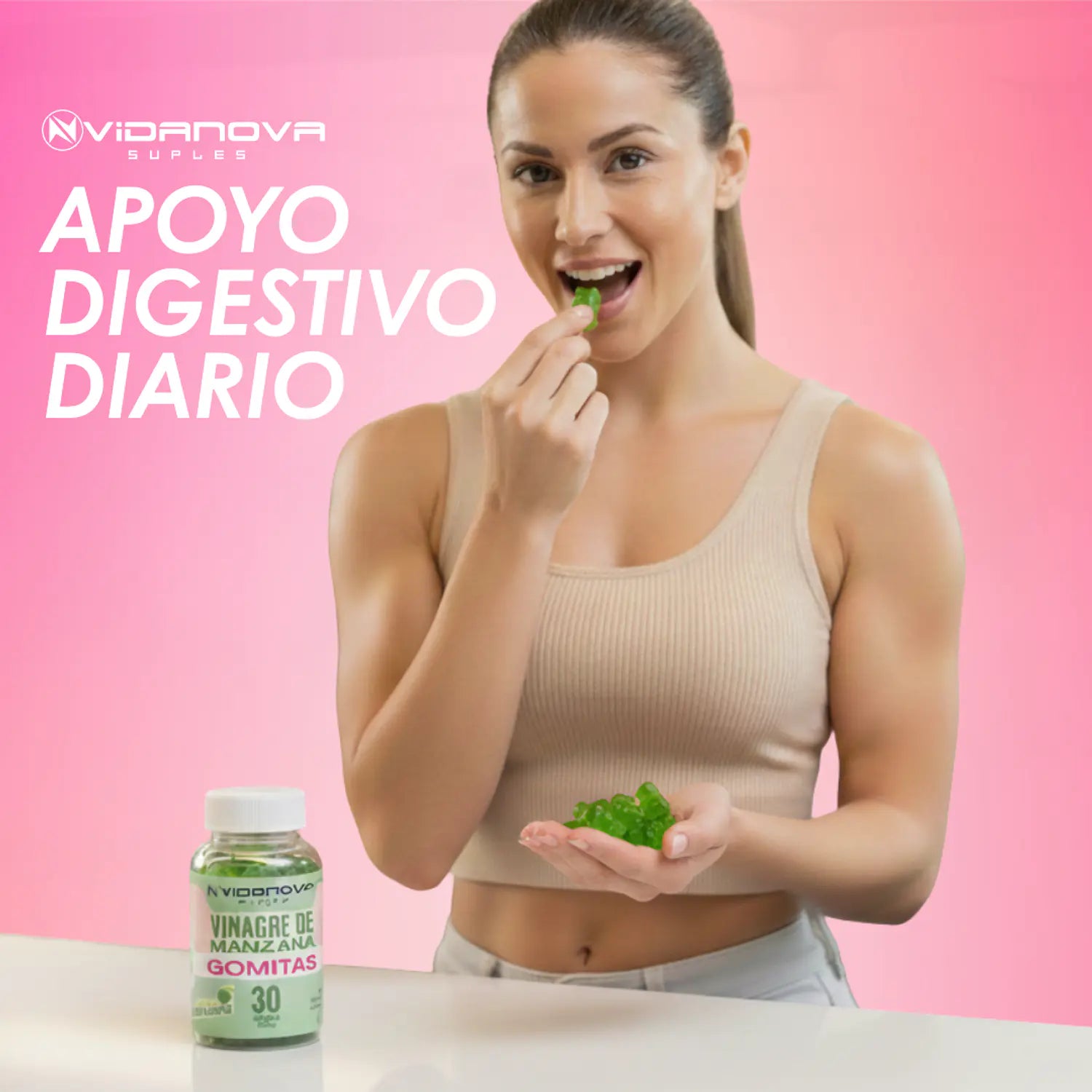 Gomitas Vinagre de Manzana 1000mg