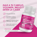 Biotina Colageno 1000mg 60caps