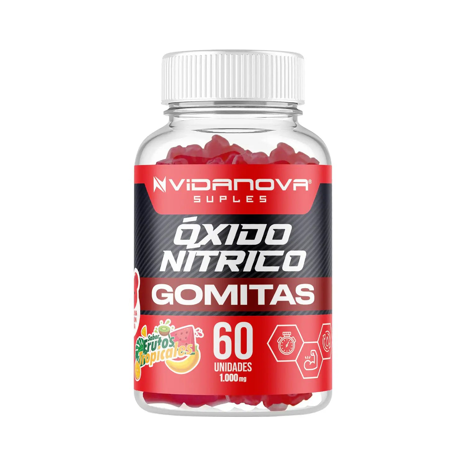 Óxido Nítrico Gomitas 1000mg