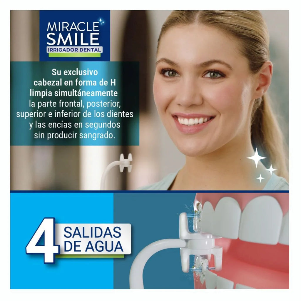 Miracle Smile Irrigador Dental 1 Und.