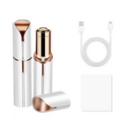 Kit Depiladora Facial + Cepillo Alisador 3 en 1