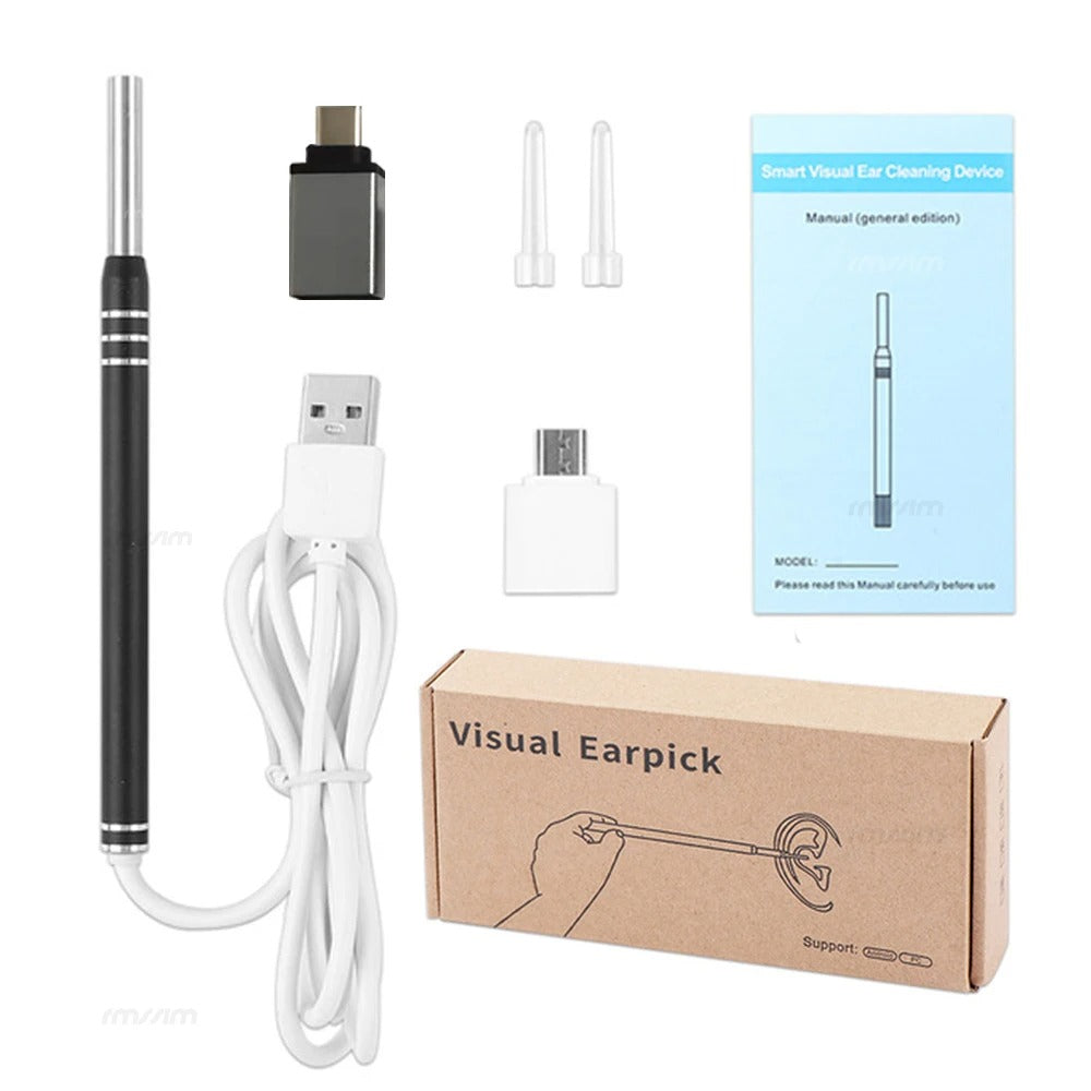 Otoscopio Digital Removedor de Cera