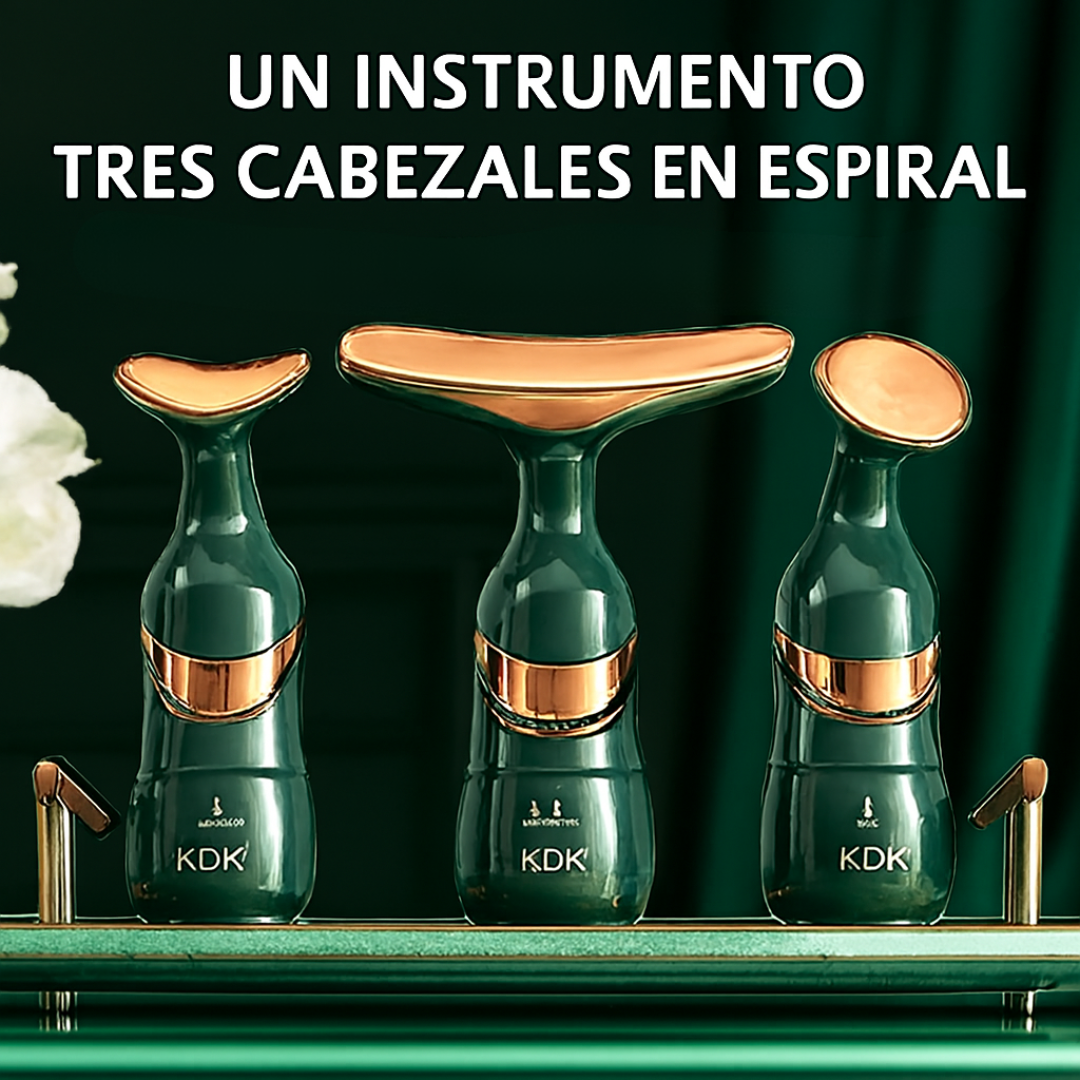 Masajeador Eléctrico Facial Reafirmante 3 en 1
