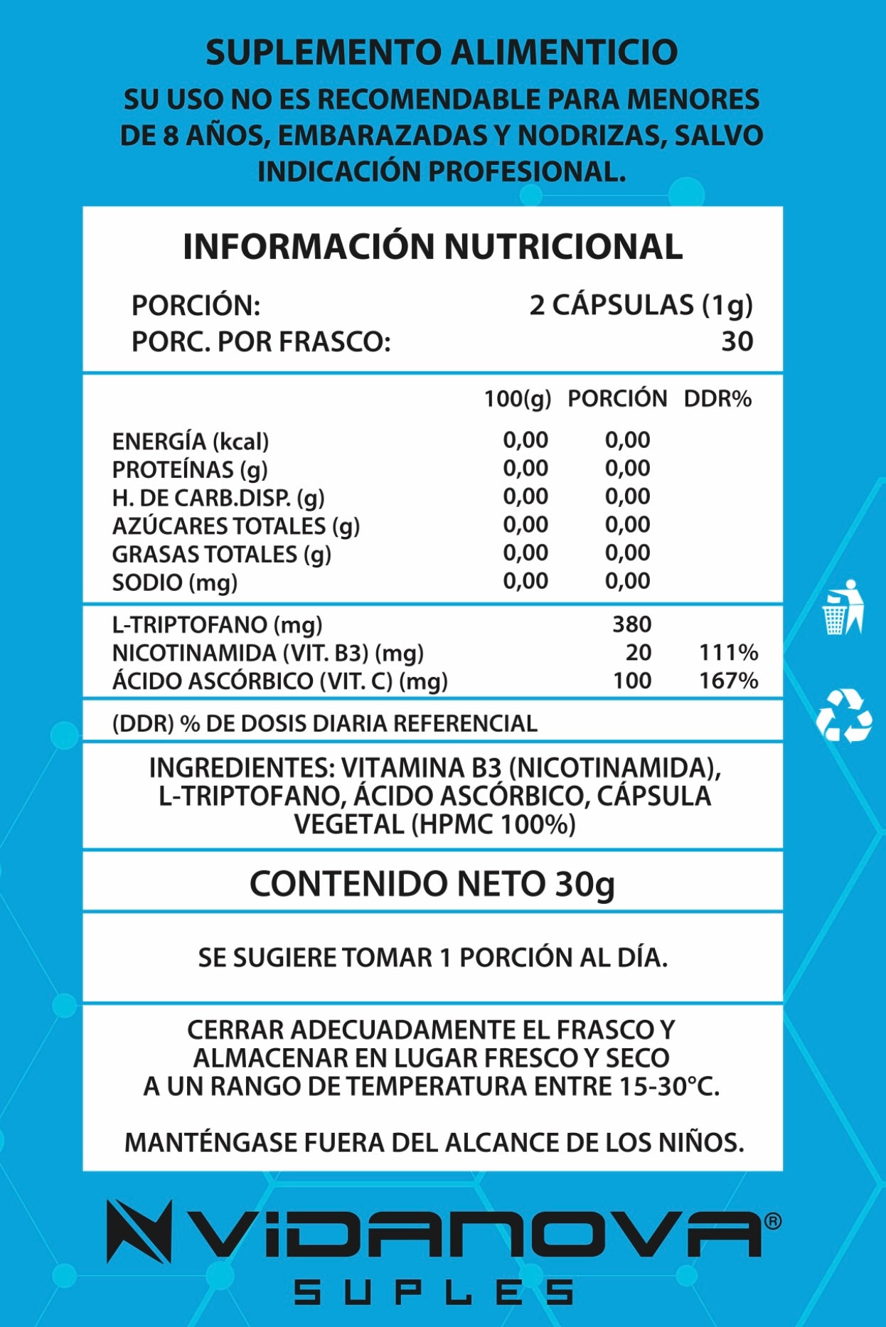 Nad + Precursor 1000mg