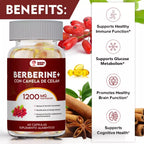 Berberina para Quemar Grasa y Controlar el Peso 1200mg