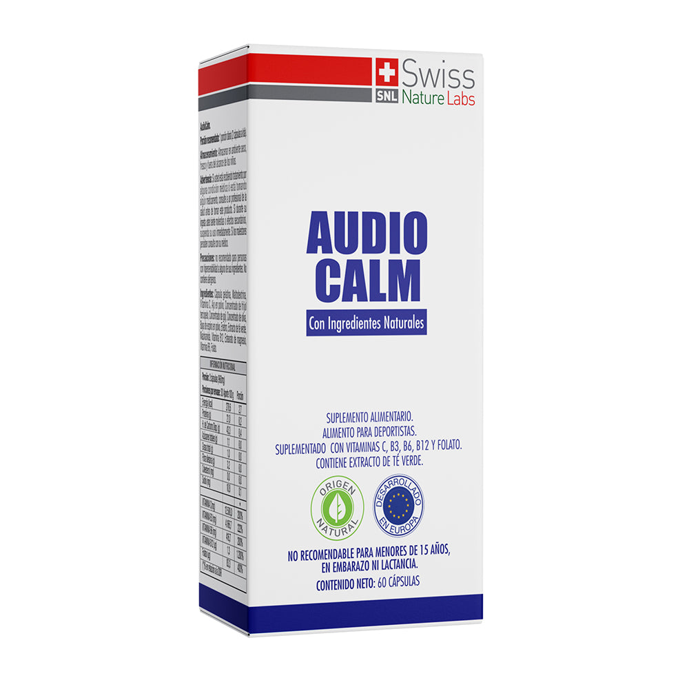 Audio Calm Alivio para Tinnitus y Zumbidos 1 mes