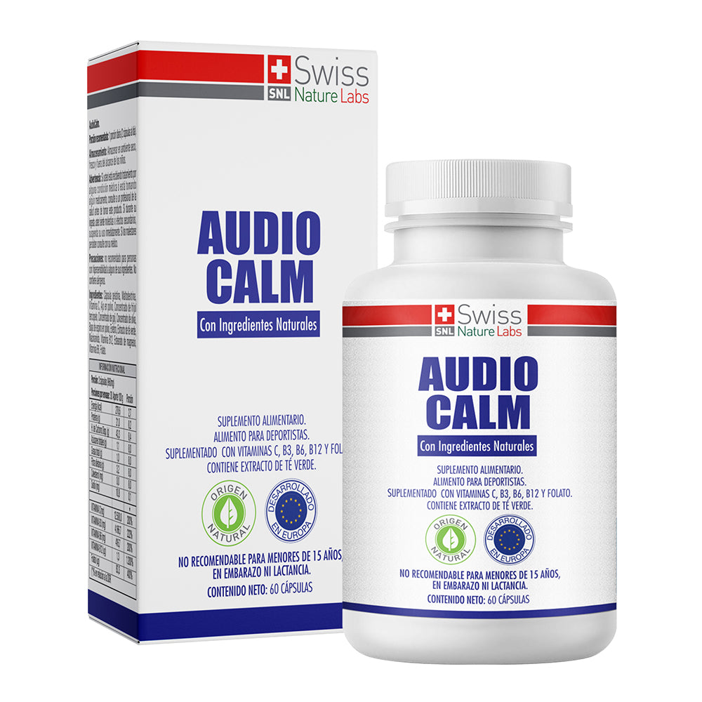 Audio Calm Alivio para Tinnitus y Zumbidos 1 mes