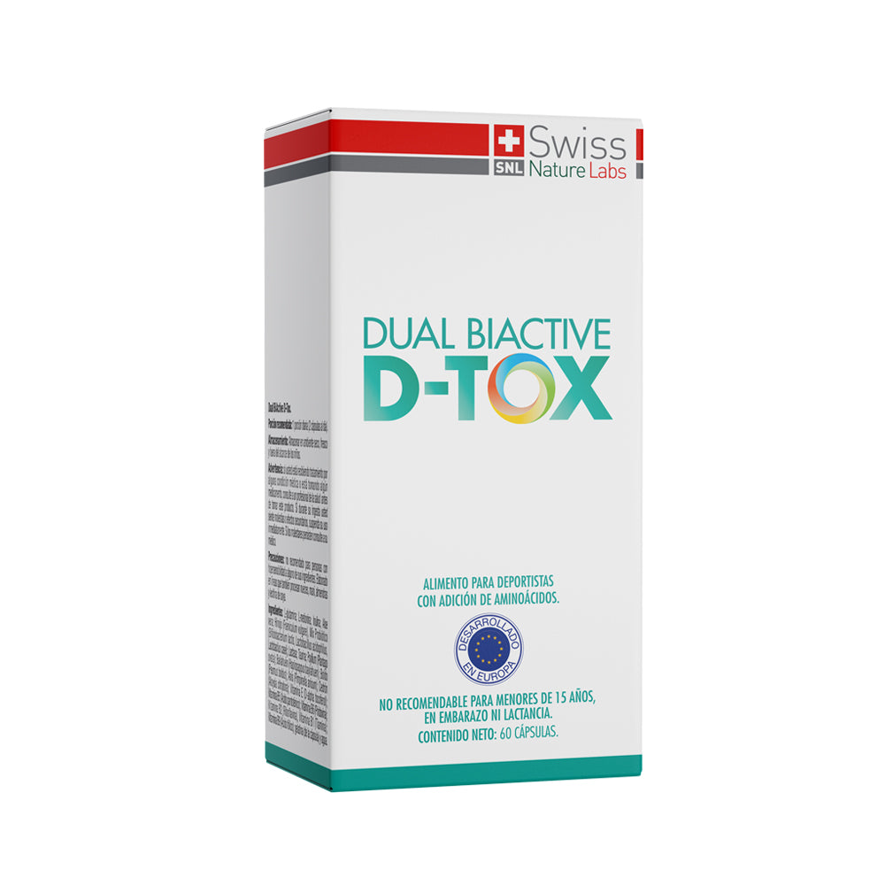 Dual Biactive D-tox Complejo Probiótico para 1 Mes
