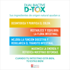 Dual Biactive D-tox Complejo Probiótico para 1 Mes