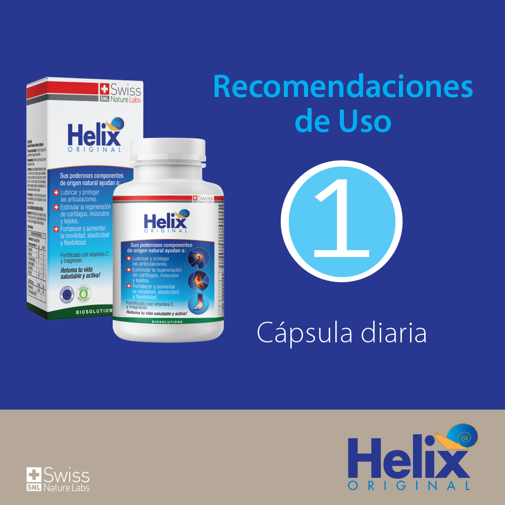Helix Original Proteína de Caracol 30 Caps