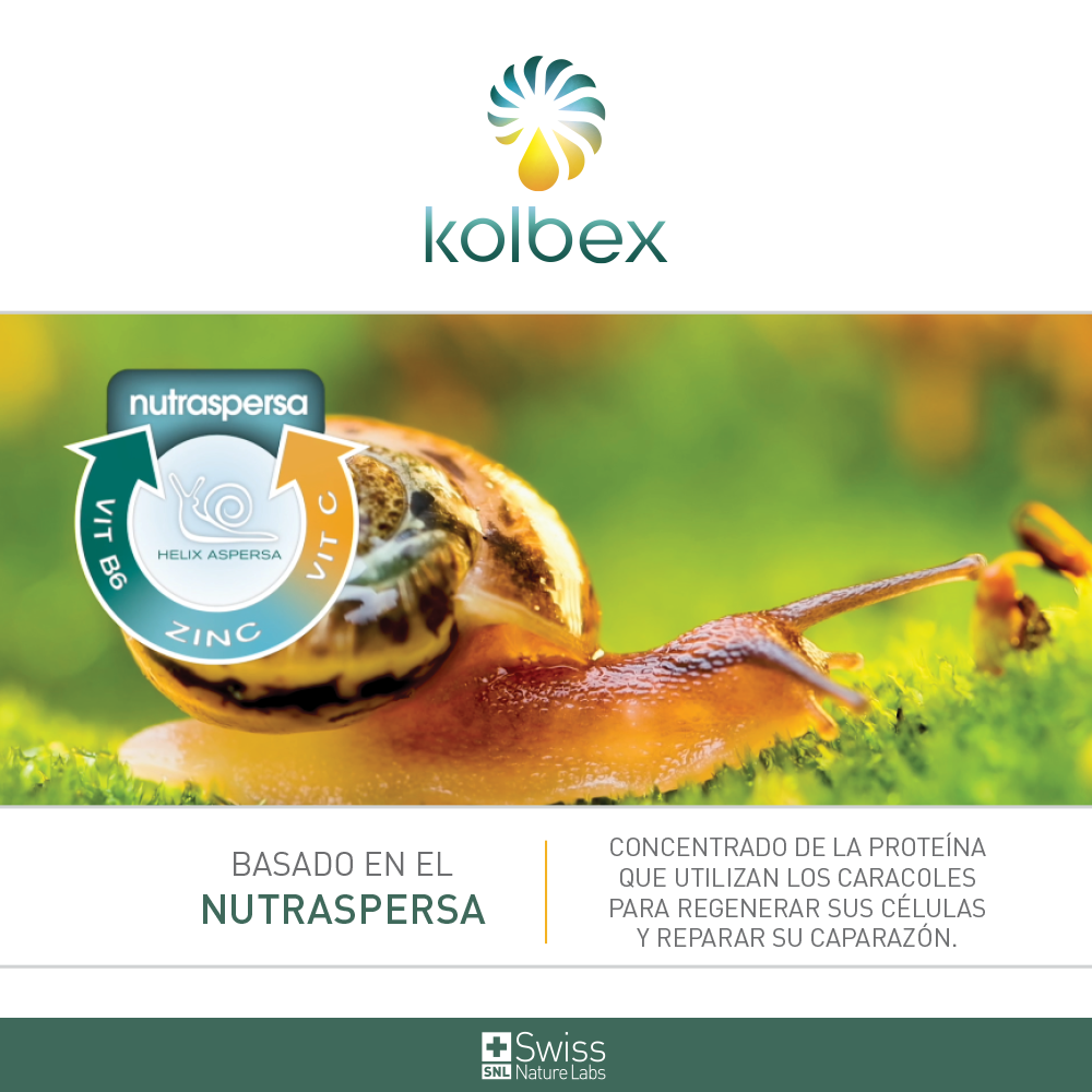 Kolbex Proteína de Caracol + Vitaminas 30 Caps