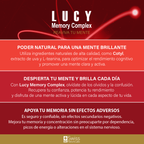 Lucy Memory Complex Enfoque Claridad Mental 30 Caps