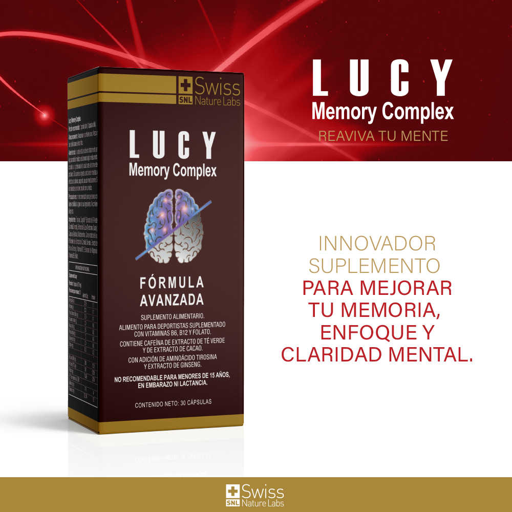 Lucy Memory Complex Enfoque Claridad Mental 30 Caps