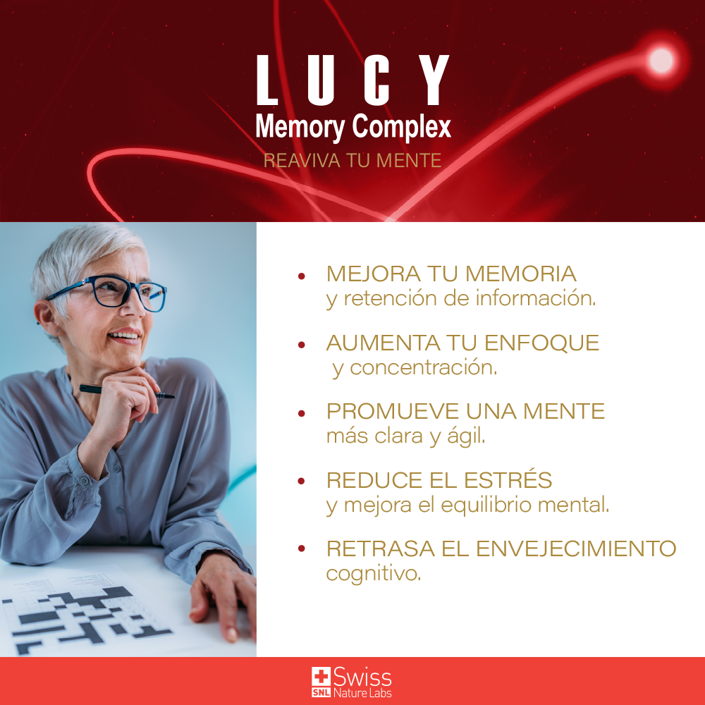 Lucy Memory Complex Enfoque Claridad Mental 30 Caps
