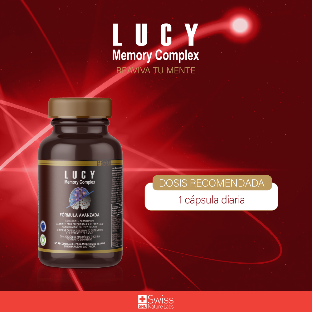 Lucy Memory Complex Enfoque Claridad Mental 30 Caps
