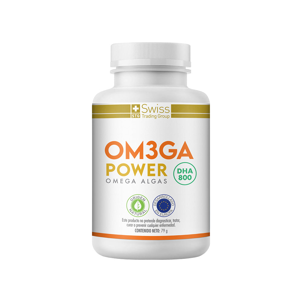 Omega Power 3 Con Máxima Concentración de DHA 1 Mes