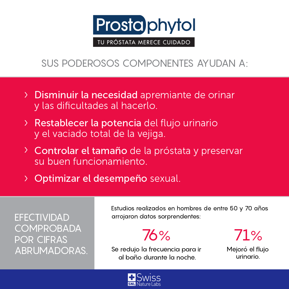 Prostaphytol Suplemento Cuidado Próstata para 1 Mes