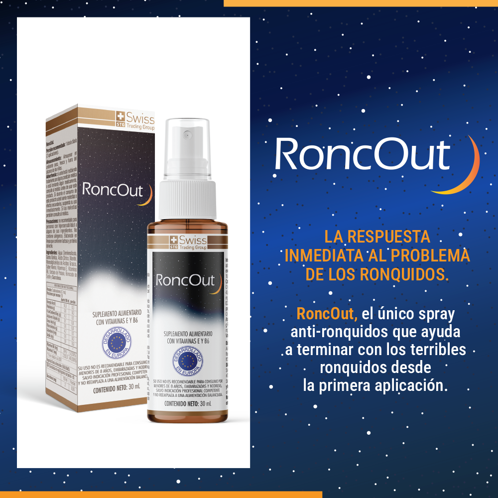Roncout Suplemento Spray 30 ml 1 Und.