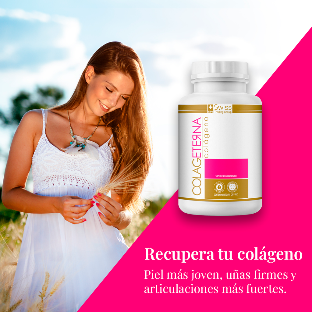Colageterna Colágeno Hidrolizado 90 Caps