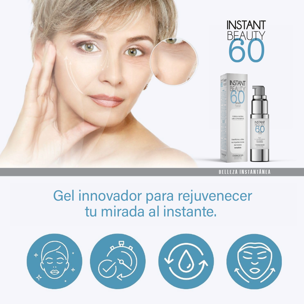 Instant Beauty Serum Anti-arrugas para 1 Mes