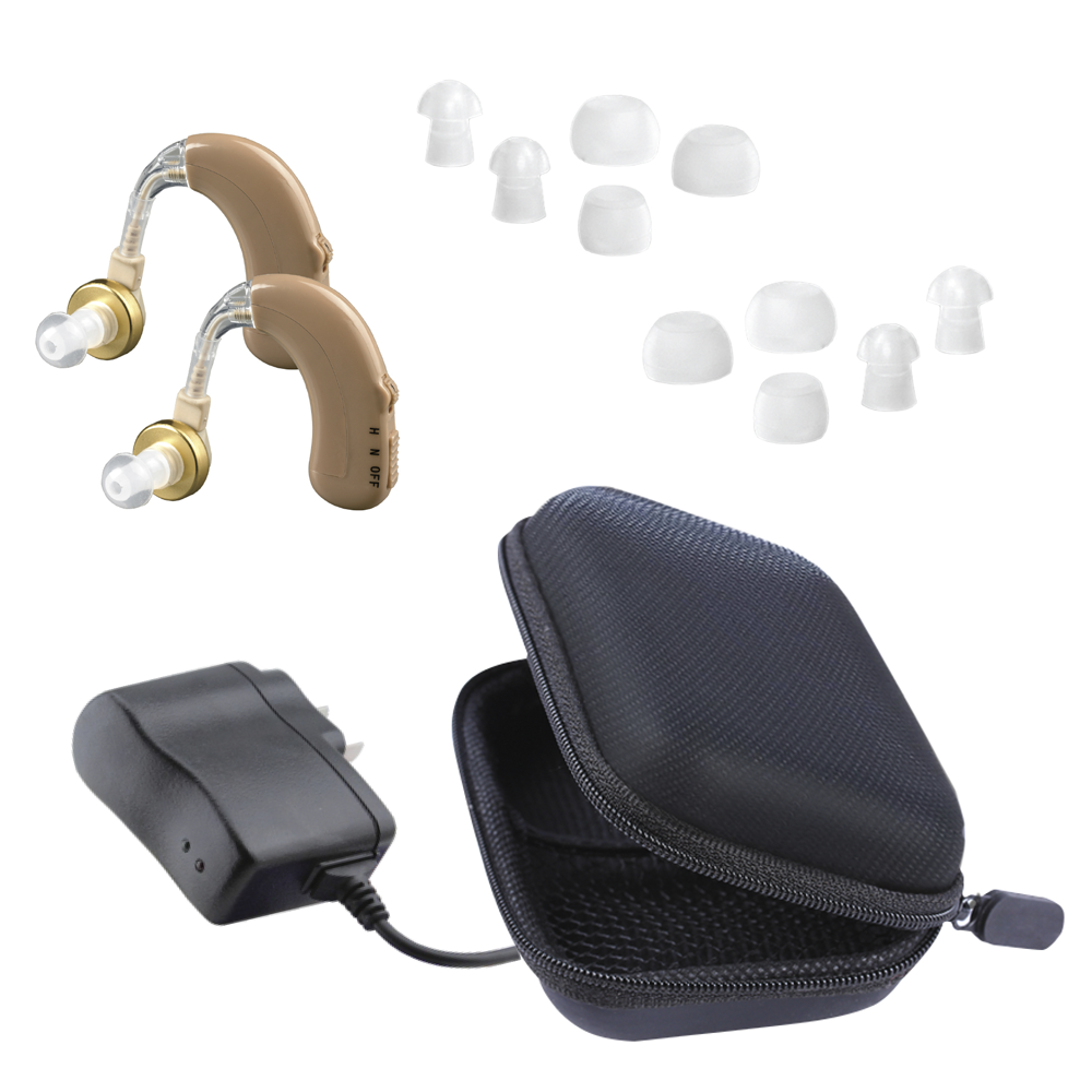 Micro-Ear Amplificador Auditivo Intensifica Sonidos 2 Und.