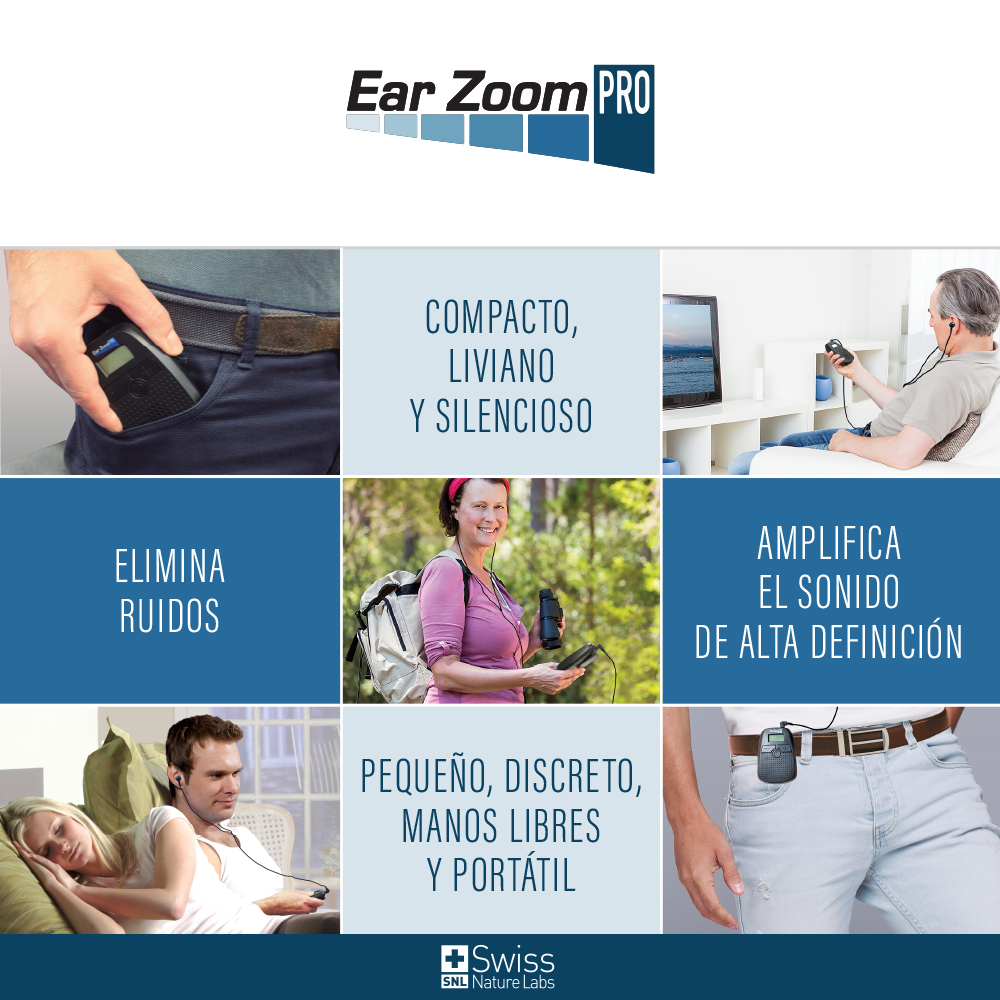 Ear Zoom Pro Amplificador de Sonido 1 Und.