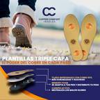 Copper Comfort Plantillas con Cobre