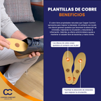 Copper Comfort Plantillas con Cobre