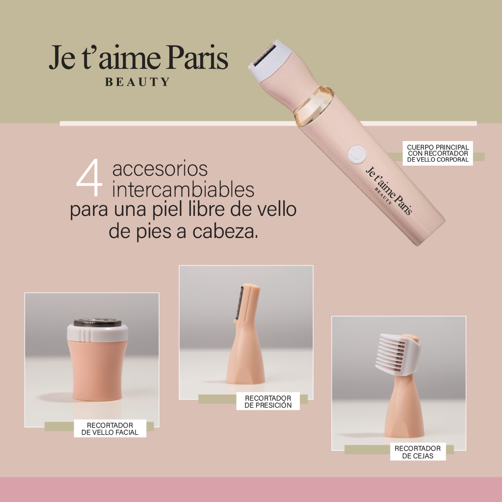 Je T’aime Paris Depiladora Femenina 1 Und.
