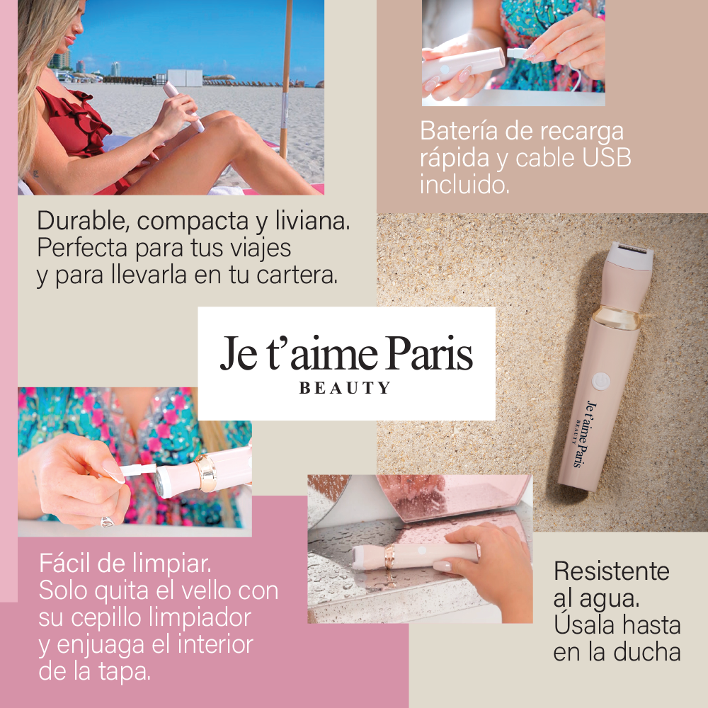 Je T’aime Paris Depiladora Femenina 1 Und.