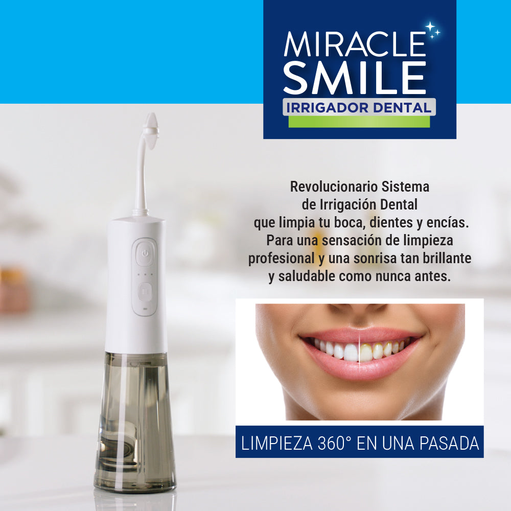 Miracle Smile Irrigador Dental 1 Und.