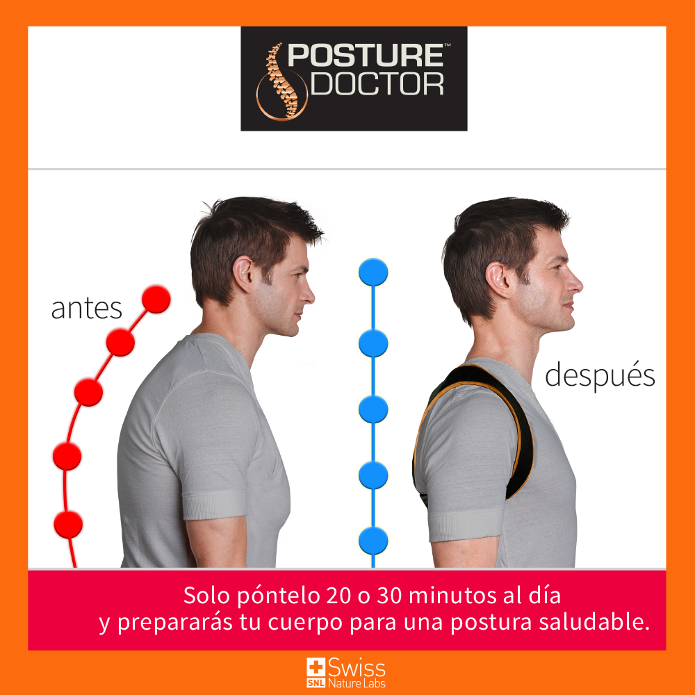 Posture Doctor Corrector de Postura Instantáneo 1 Und. Unisex