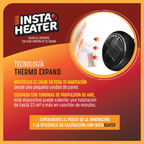 Insta Heater Calentador Electrico Portátil 600 Watts 1 Und