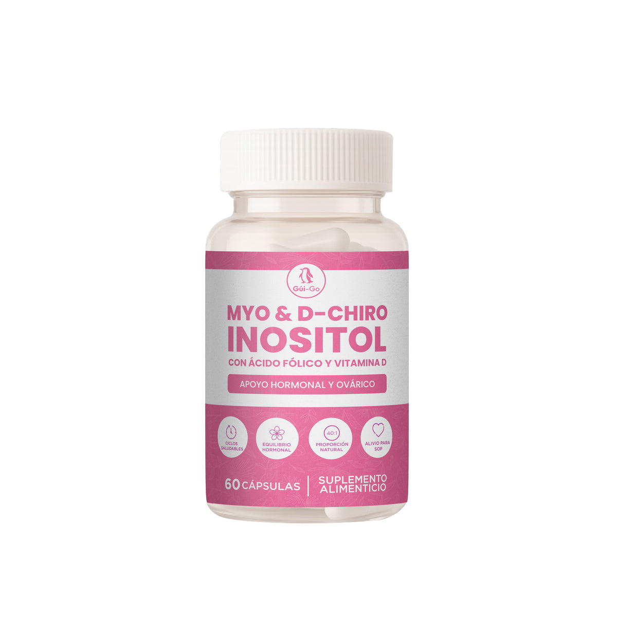 Myo Inositol - Apoyo Hormonal y Ovárico 60 Caps