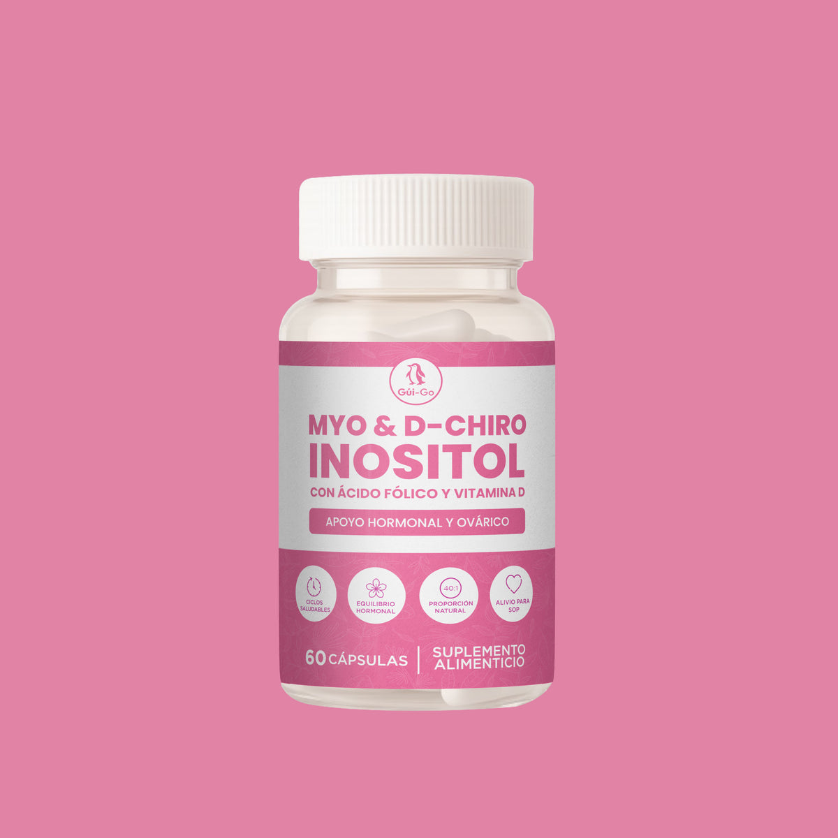 Myo Inositol - Apoyo Hormonal y Ovárico 60 Caps