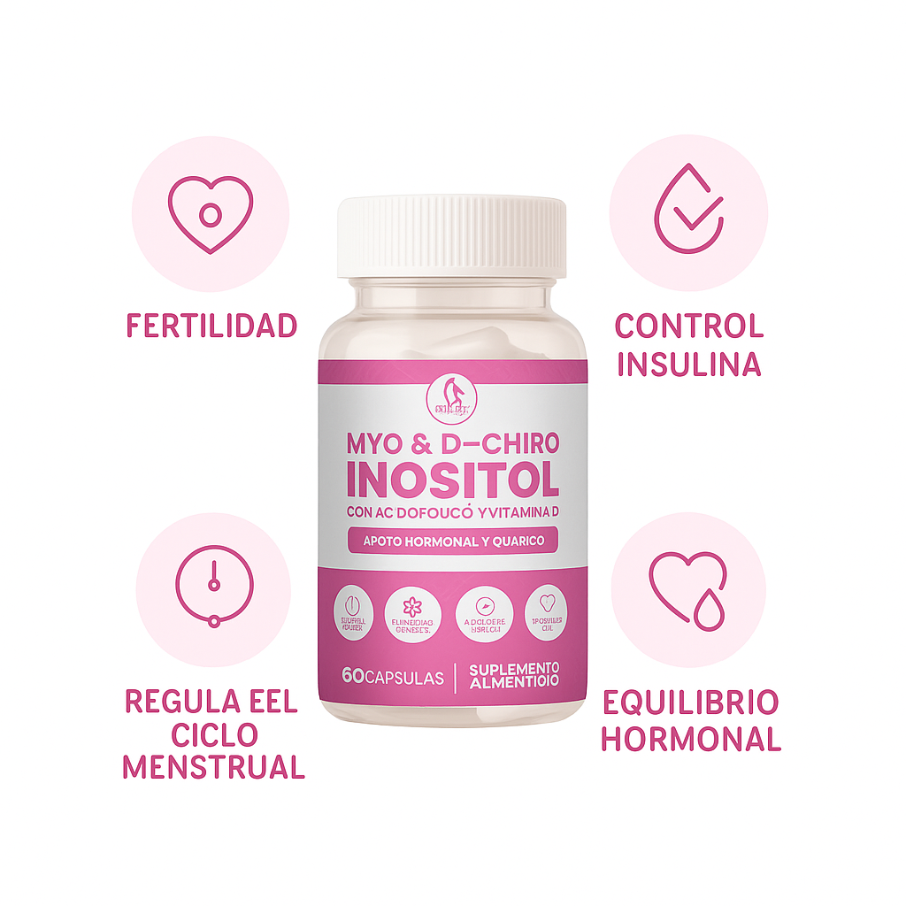 Myo Inositol - Apoyo Hormonal y Ovárico 60 Caps