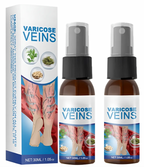 KIT Varicose Veins Spray para las Venas Varicosas + 12 Parches para Várices