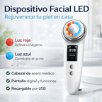 Masajeador Limpieza Facial Ultrasónico