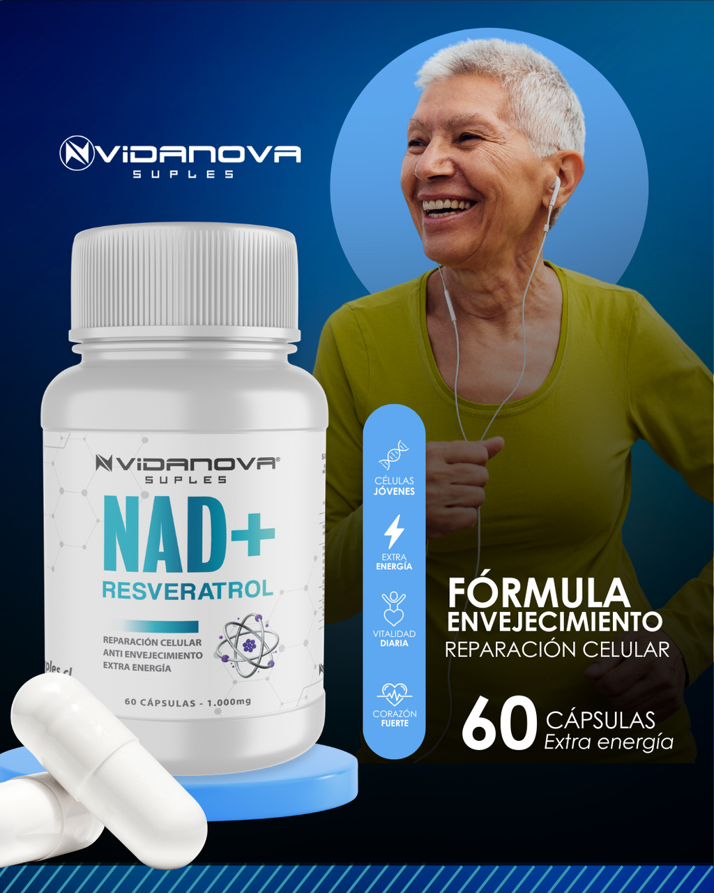 Duopack NAD Resveratrol - Ashwagandha