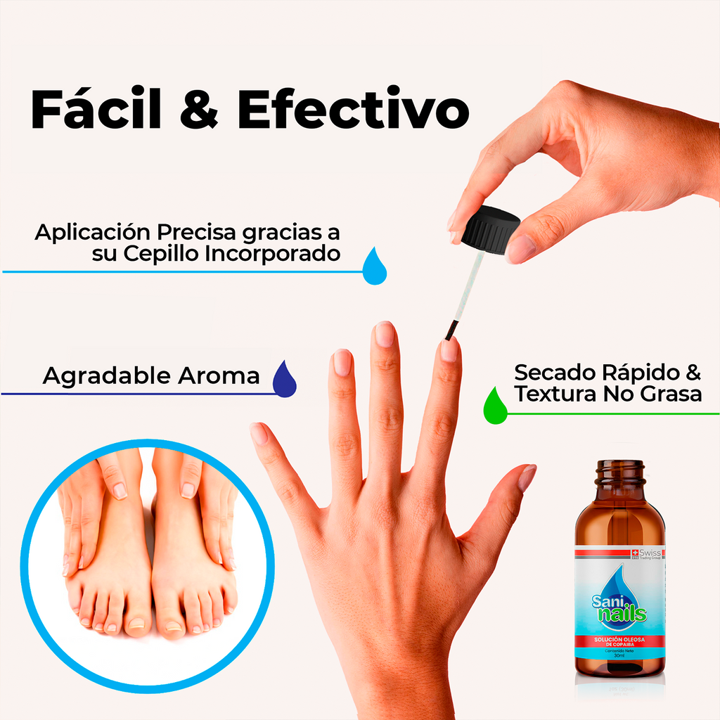 Sani Nails Ayuda a combatir los hongos de las uñas 30ml