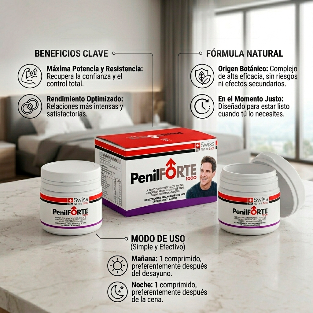 Penilforte Maximiza Potencia Íntima Natural