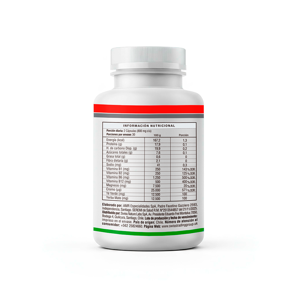 Reductor Grasa Abdominal Perfect Belly 60 Caps