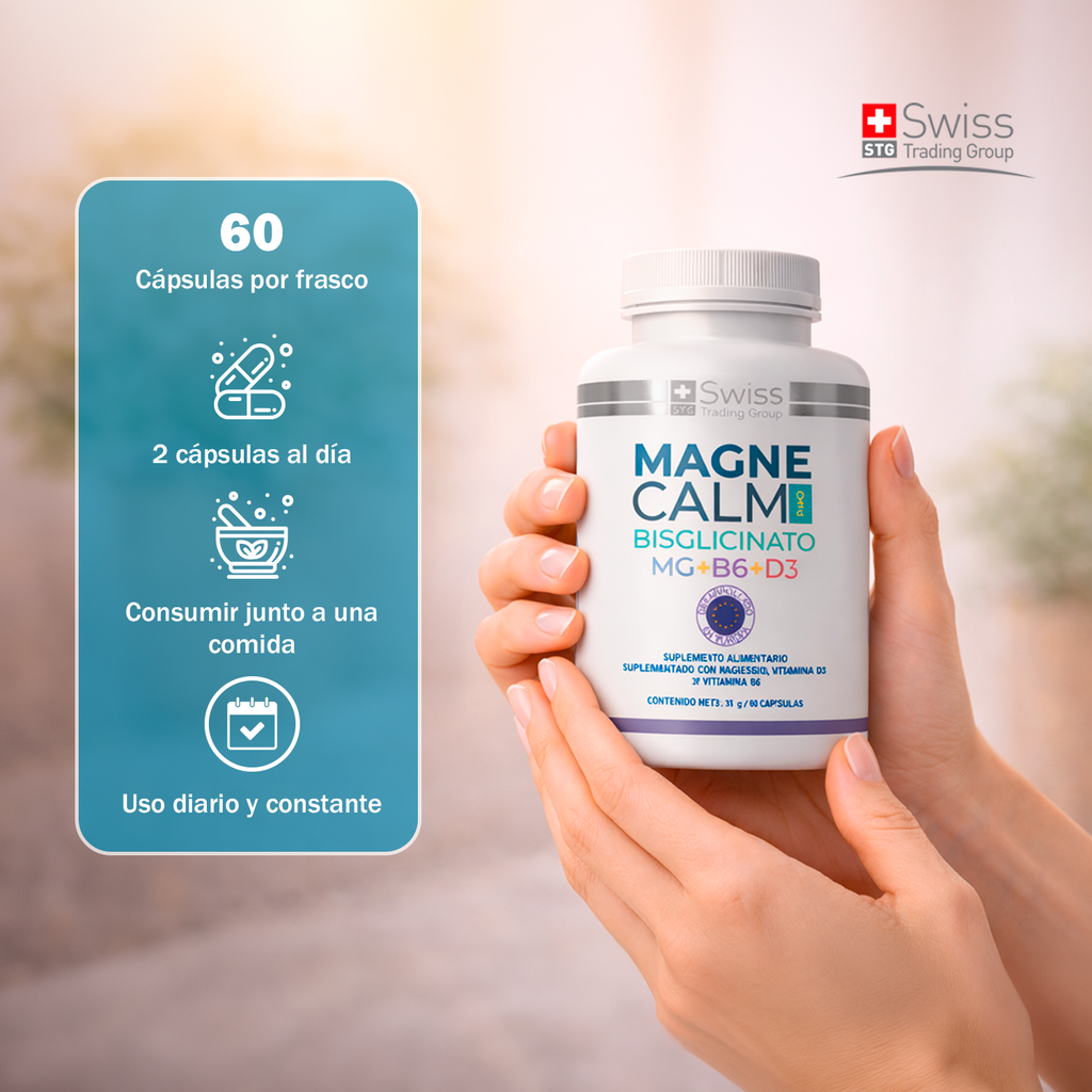 MagneCalm Pro Antiestrés Relajación 60 Caps