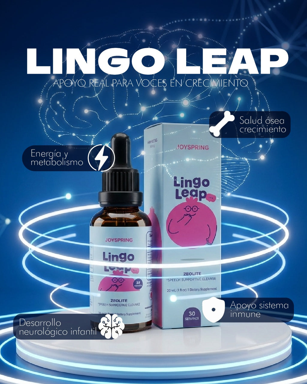 Lingo Leap Sublingual para Niños 30ml