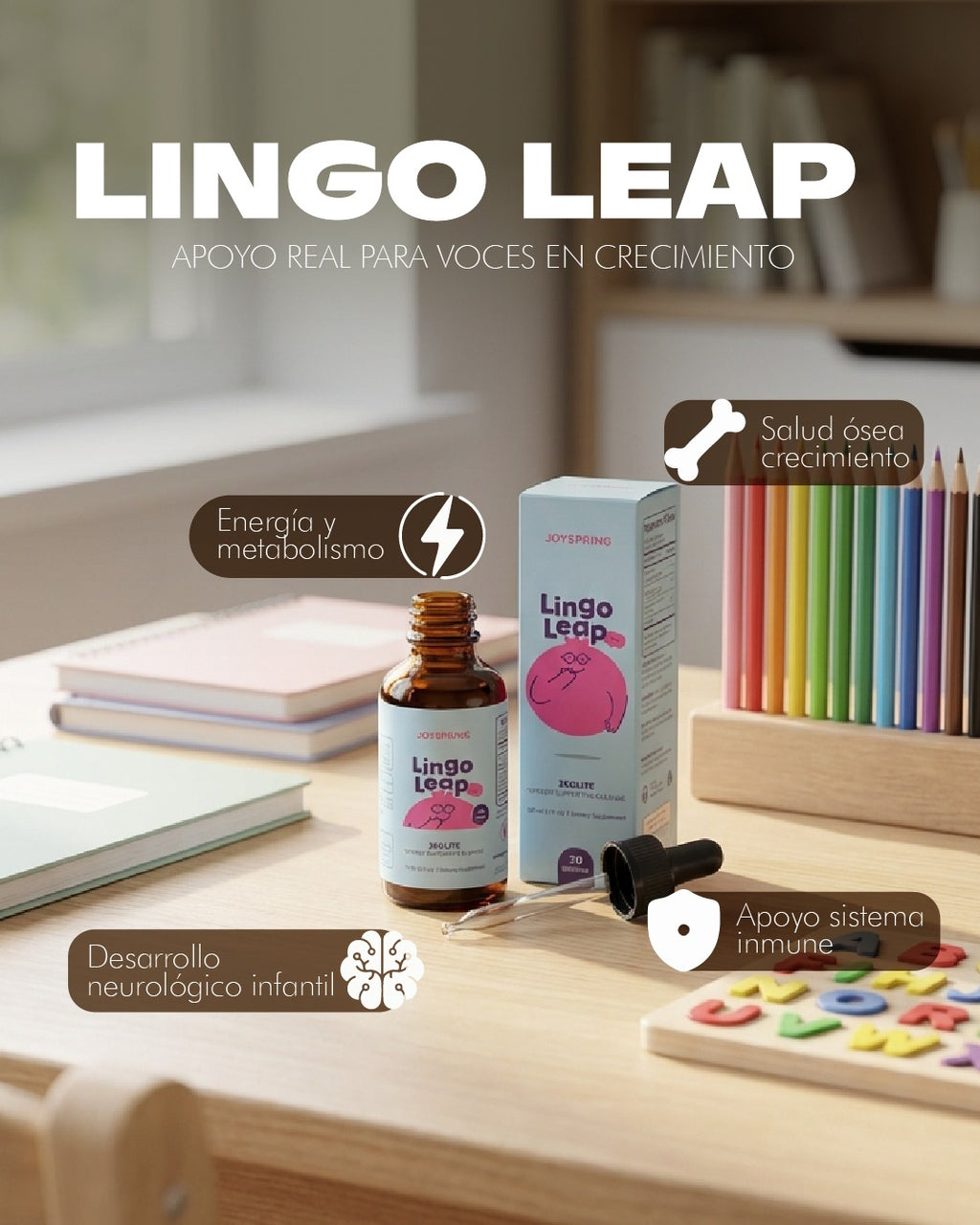 Lingo Leap Sublingual para Niños 30ml