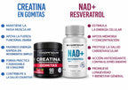 Pack Creatina Gomitas + Nad Resveratrol