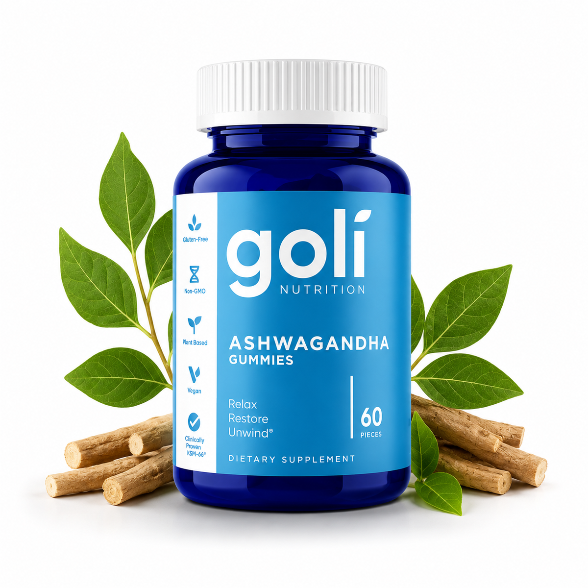 Goli Gomitas de Ashwagandha 60 Caps