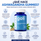 Goli Gomitas de Ashwagandha 60 Caps